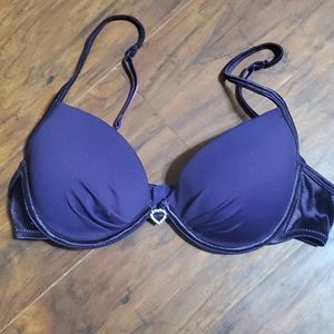 Candie's Deep Purple Underwire Bra